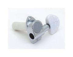 Individual classical tuning keys (3 x 3)  w white plastic buttons