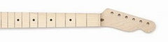 Replacement neck for Tele - solid maple - no finish - chunky