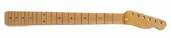 Replacement neck for Tele - solid maple - w finish