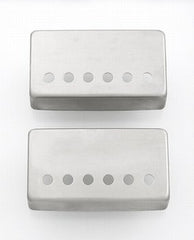 Humbucking pickup covers - set - nickel-silver - no plating