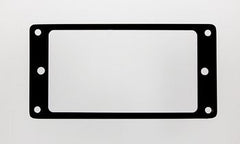 Metal humbucking pickup rings - flat