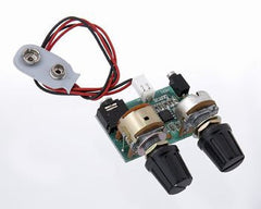 Active preamp for guitar w/piezo bridge pickup